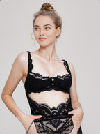 Osez rêver, body balconnet en dentelle rehaussant