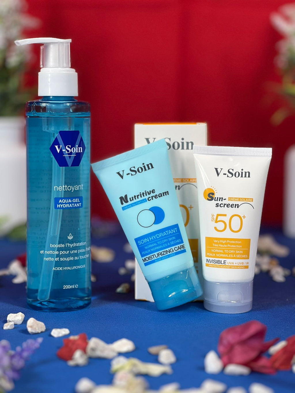 Coffret V-Soin — Routine Hydratation & Protection SPF50+
